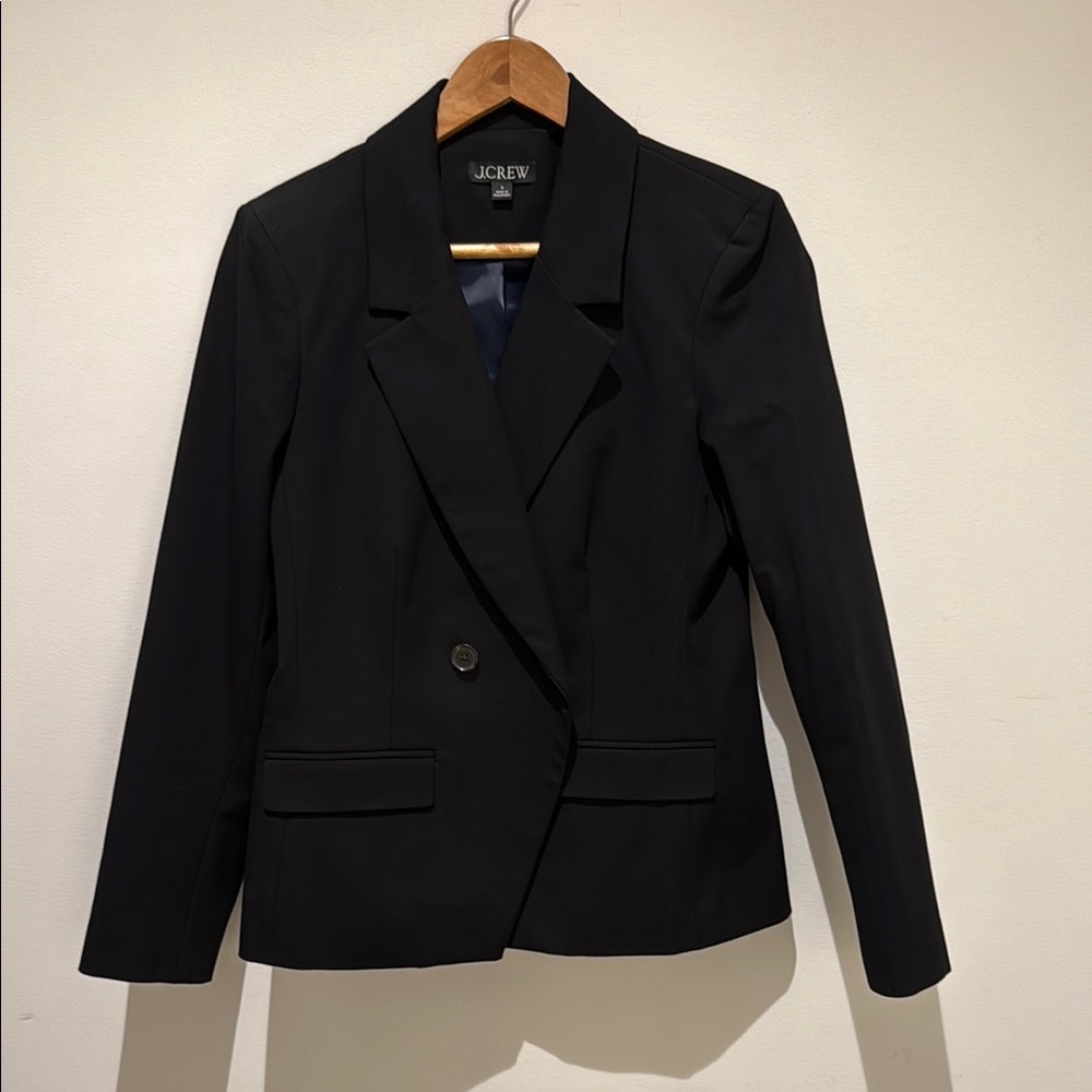 J. Crew Black Blazer Tailored Suit Jacket